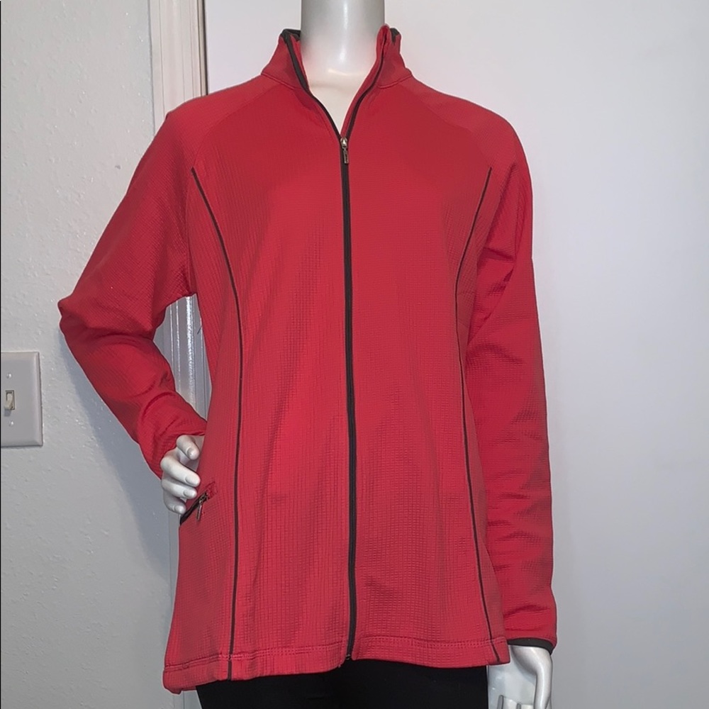 Ping coral full zip jacket